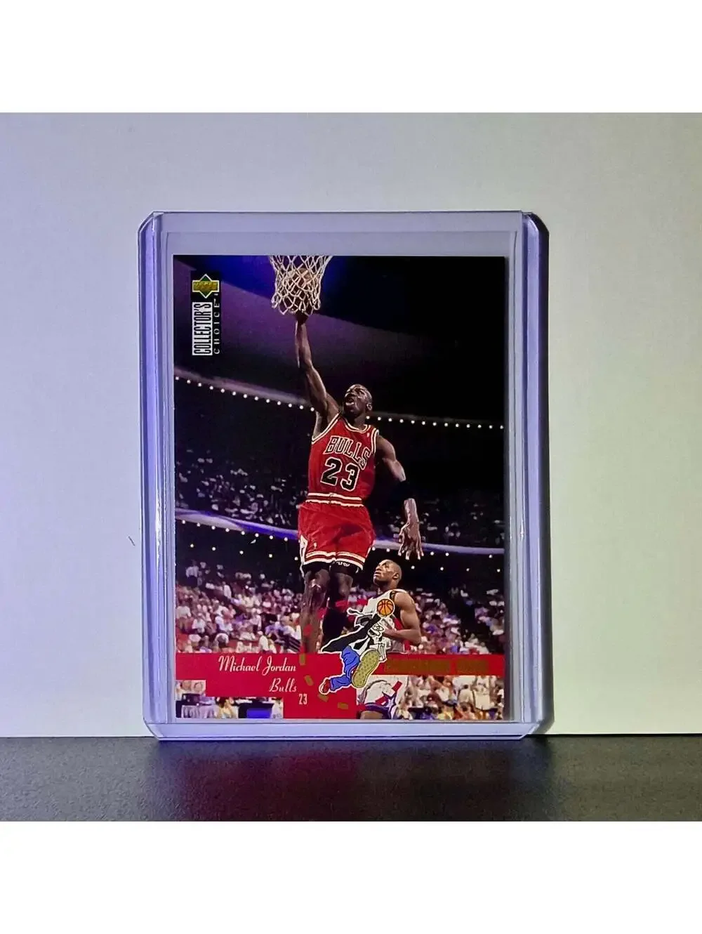 Michael Jordan 1995-96 Collector's Choice #195 Basketball Card Chicago Bulls